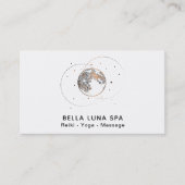 *~* schellt kosmischer Stern-Mond Visitenkarte (Vorderseite)