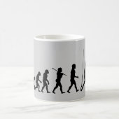 Schellt noch Gymnastik-Sport-Evolution Kaffeetasse (Mittel)