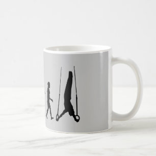 Schellt noch Gymnastik-Sport-Evolution Kaffeetasse