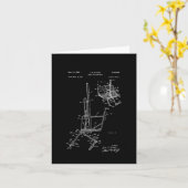 Schema des Skiliftstuhls Karte (Gelbe Blume)