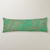 Schematische Planung Zeichnend Motor von Frühgas Seitenschläferkissen (Vorderseite)