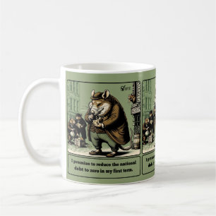 Schematische Schwänze: Der beständige Ratspolitike Kaffeetasse