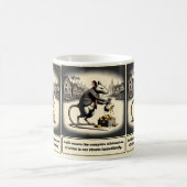 Schematische Schwänze: Der beständige Ratspolitike Kaffeetasse (Mittel)