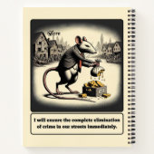 Schematische Schwänze: Der beständige Ratspolitike Notizblock (Rückseite)