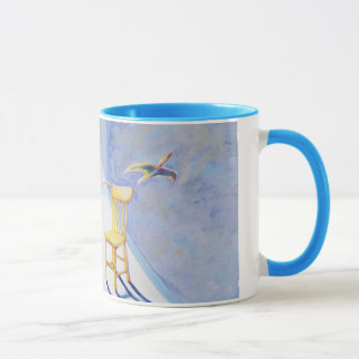 Schemel-Tauben-Tee-Tasse Tasse
