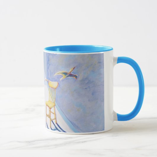 Schemel-Tauben-Tee-Tasse Tasse (Rechts)