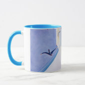 Schemel-Tauben-Tee-Tasse Tasse (Links)