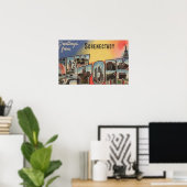 Schenectady, New York - Große Briefszenen Poster (Heimbüro)