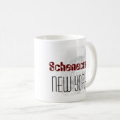 Schenectady, New York Kaffeetasse (VorderseiteRechts)