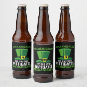 Schenigator der, der Shenanigans anstiftet Bierflaschenetikett (Flaschen)