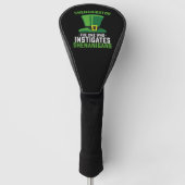 Schenigator der, der Shenanigans anstiftet Golf Headcover (Vorderseite)