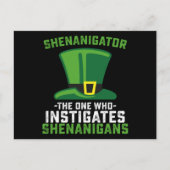 Schenigator der, der Shenanigans anstiftet Postkarte (Vorderseite)