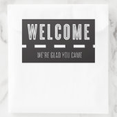 Schenk-Aufkleber Rechteckiger Aufkleber (Tasche)