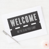 Schenk-Aufkleber Rechteckiger Aufkleber (Umschlag)