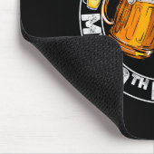 Schenk mir ein Bier, ich habe meinen 40. Geburtsta Mousepad (Ecke)
