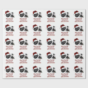 Schenken Sie sich ein manuelles kleines Weihnachte Geschenkpapier