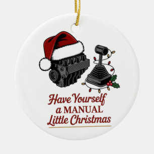 Schenken Sie sich ein manuelles kleines Weihnachte Keramik Ornament