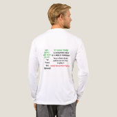 Schenker Unisex Langarm Basic T-Shirt Tri-Blend Shirt (Voller Rücken)