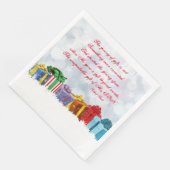 Schenkungen Redewendungen Weihnachten Serviette (Ecke)