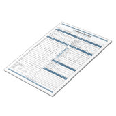 Schenkungs-Tracker Notizblock (angewinkelt)