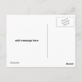 Schenkungsreise für den Chef Postkarte (Rückseite)