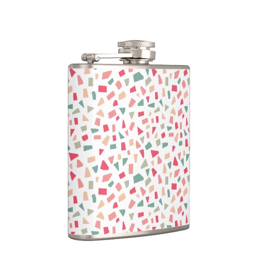 Scherben - Farben 01 Flachmann (Rechts)