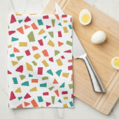 Scherben - Farben 02 Geschirrtuch (Viertel Falte)