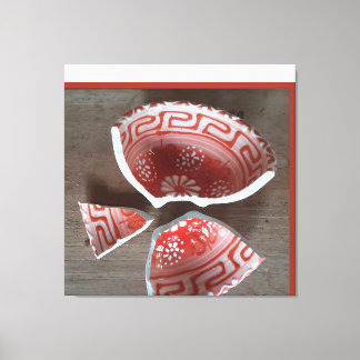 scherben Griechenland  Leinwanddruck