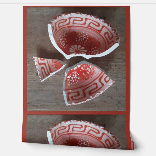 scherben Griechenland Tapete (Abrollen)