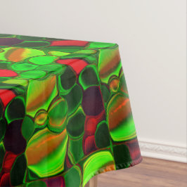Scherben, Kreise und arredondadas. Formen bunt, Tischdecke