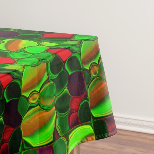 Scherben, Kreise und arredondadas. Formen bunt, Tischdecke (Beispiel)