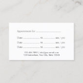 Schere & Aquamarines Haar Damasaal Salon Termin (Rückseite)