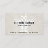 Schere | Barber Clippers Visitenkarte (Vorderseite)