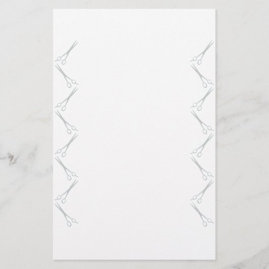 Schere Briefpapier (Vorderseite)