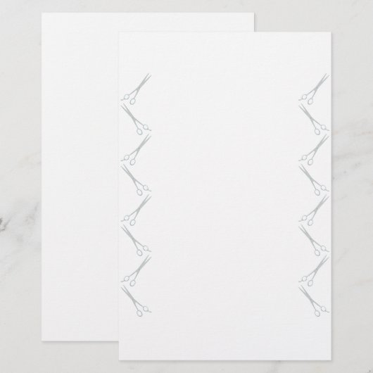 Schere Briefpapier (Vorne/Hinten)