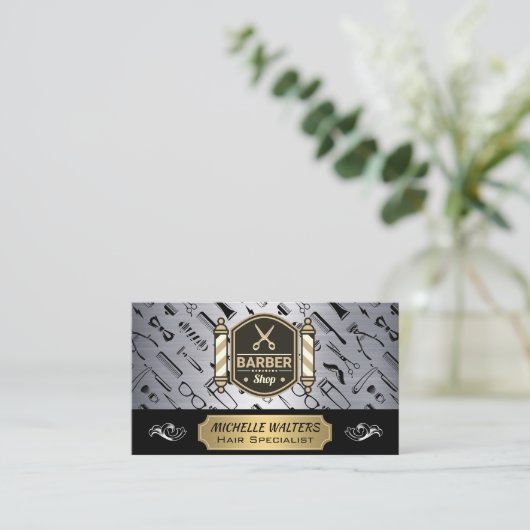 Schere | Frischpolen und -werkzeuge Visitenkarte (Stehend Vorderseite)