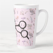 Schere Friseur Stylist Personalisiert Milchtasse (Rechts)