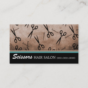 Schere-Friseursalon-Visitenkarte Visitenkarte