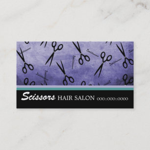 Schere-Friseursalon-Visitenkarte Visitenkarte