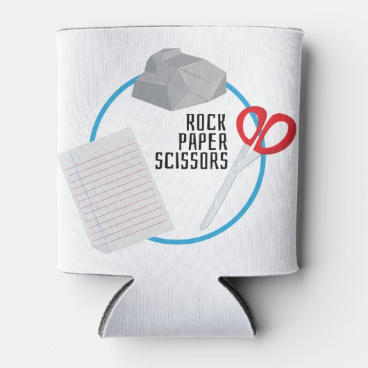 Schere für Rock Paper Dosenkühler (Vorderseite)