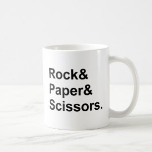 Schere für Rock Paper   Glücksspiel Kaffeetasse