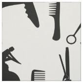 Schere Haar Stylist Salon Tools Comb Muster Stoff (Muster)