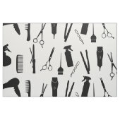 Schere Haar Stylist Salon Tools Comb Muster Stoff (Fat Quarter (45,7 x 55,9 cm))