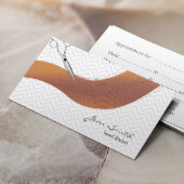 Schere & Haare Zickzack Haare Stylistische Ernennu Terminkarte