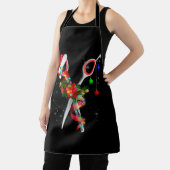 Schere Haarstylist Weihnachtsmann Weihnachtsmann C Schürze (InSitu)