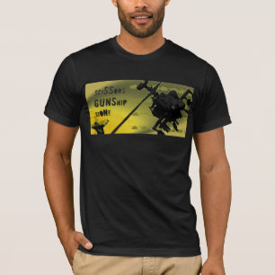 Schere-Kampfhubschrauber-Stein! T-Shirt