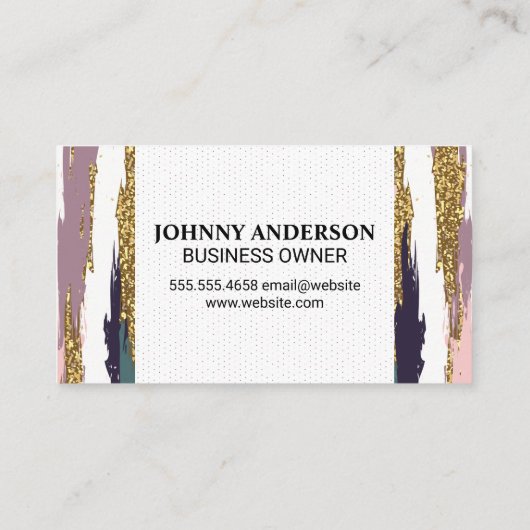 Schere | Moderner Art Boho Stil Terminkarte (Rückseite)