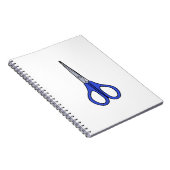Schere Notizblock (Rechte Seite)