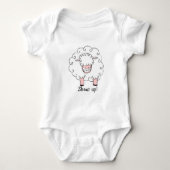 Schere oben! Baby-T-Shirt Baby Strampler (Vorderseite)