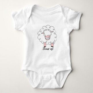Schere oben! Baby-T-Shirt Baby Strampler